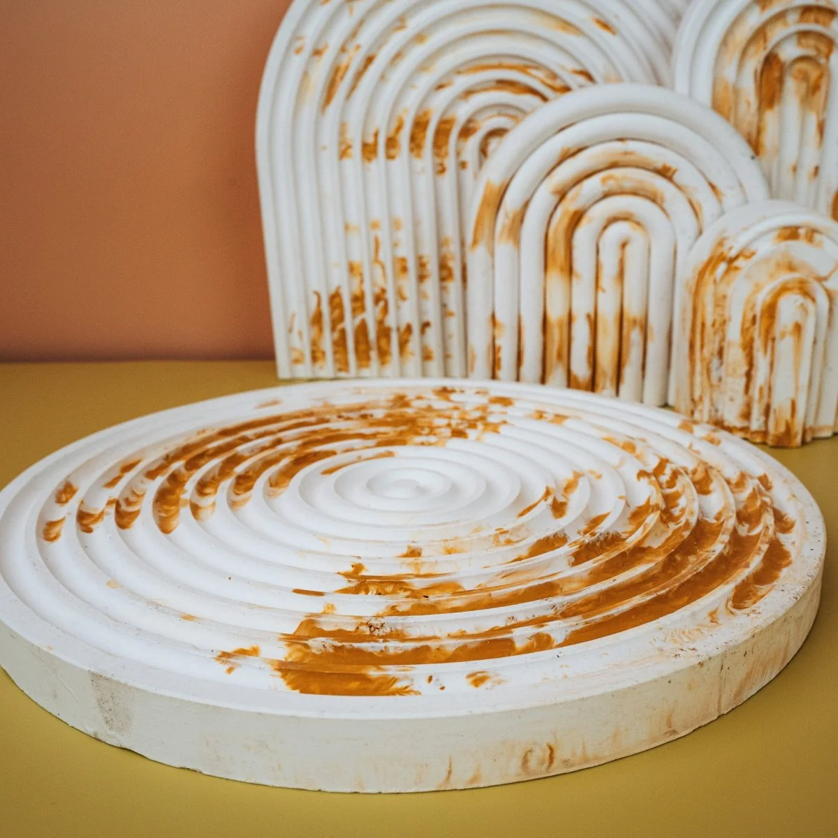 DEKORATION - CIRCLE YELLOW SPLASH - Image 3