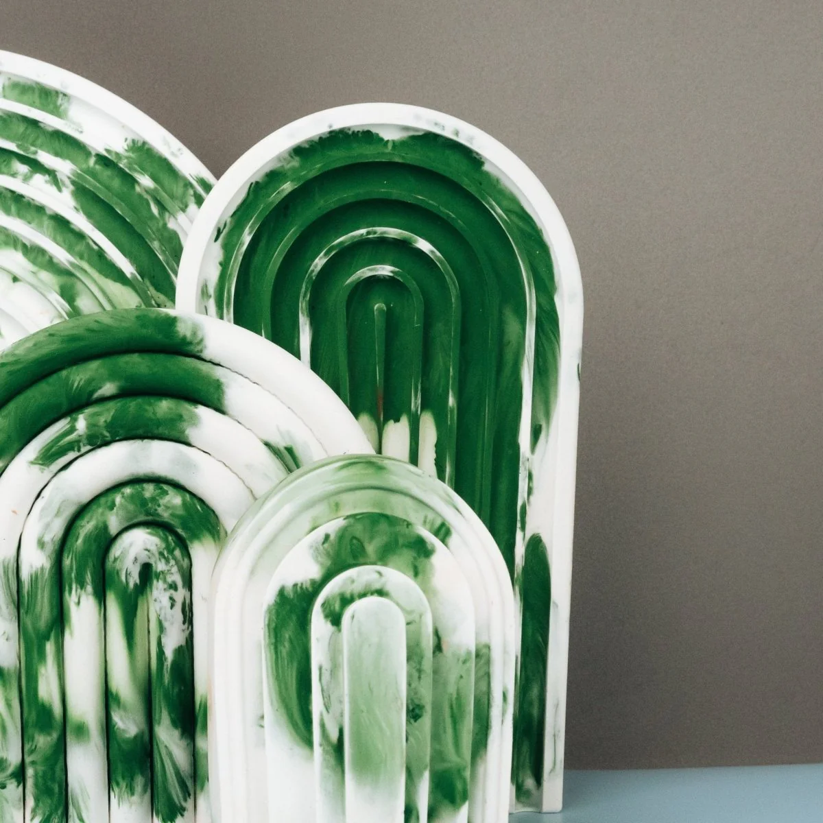 DEKORATION - RAINBOW GREEN SPLASH - Image 4