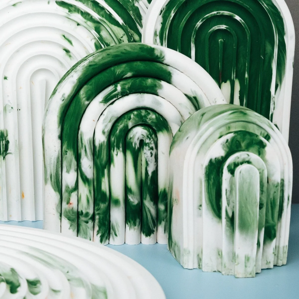 DEKORATION - RAINBOW GREEN SPLASH - Image 5