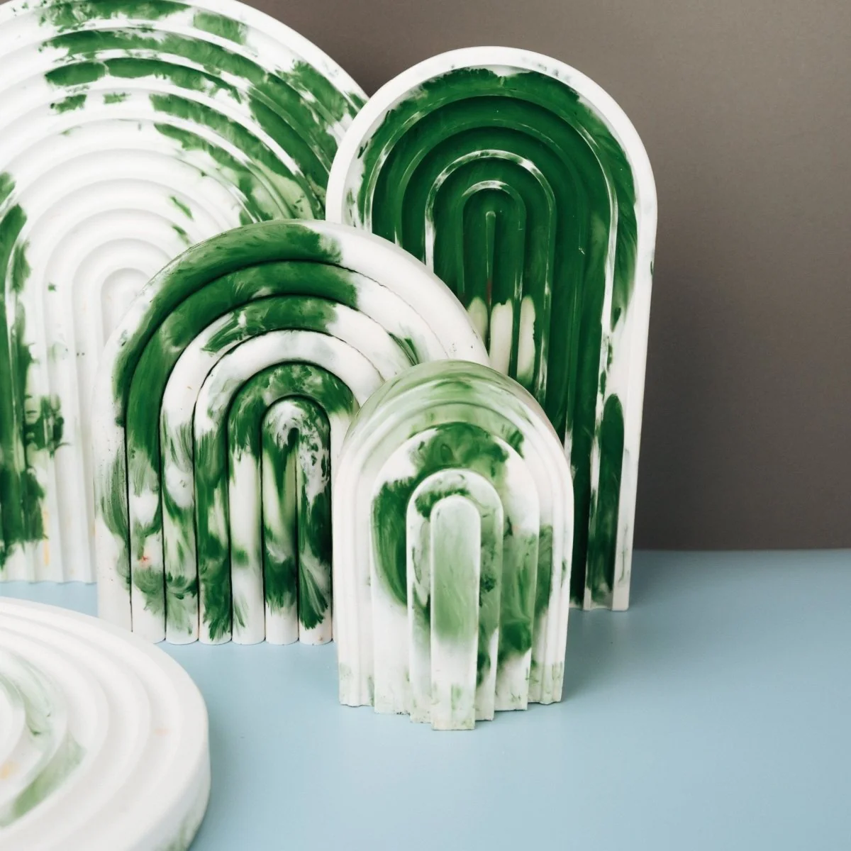 DEKORATION - RAINBOW GREEN SPLASH - Image 8