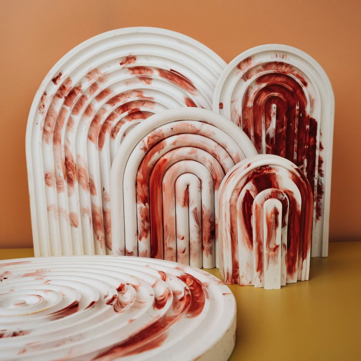 DEKORATION - RAINBOW RED SPLASH - Image 4