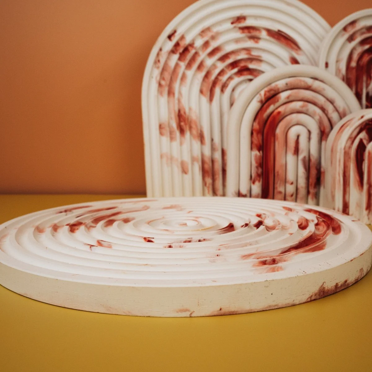 DEKORATION - RAINBOW RED SPLASH - Image 5